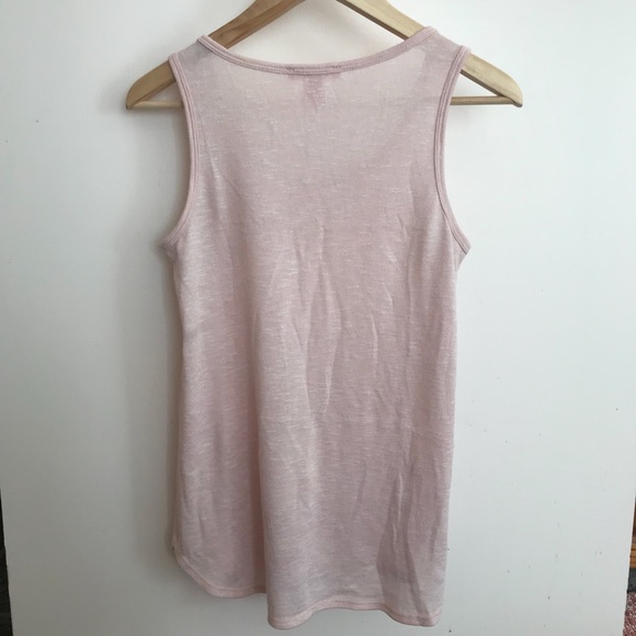 Muted pink exercise tank top - Picture 4 of 4